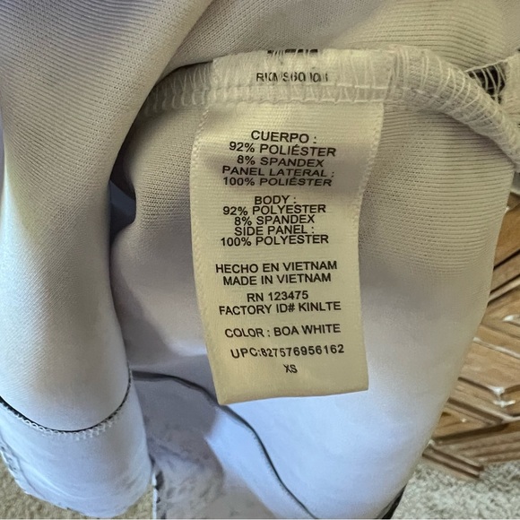 NWT - REED by Reed Krakoff Striped Scuba Sheath Dress BOA White Sleeveless - Picture 6 of 9